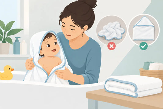 How to Avoid Towel Bunching at Baby Bath Time