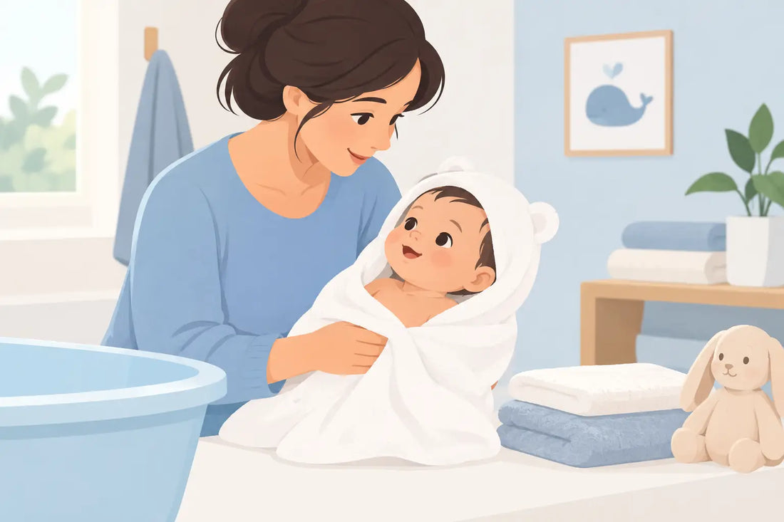 How to Prevent Post-Bath Chills in Babies
