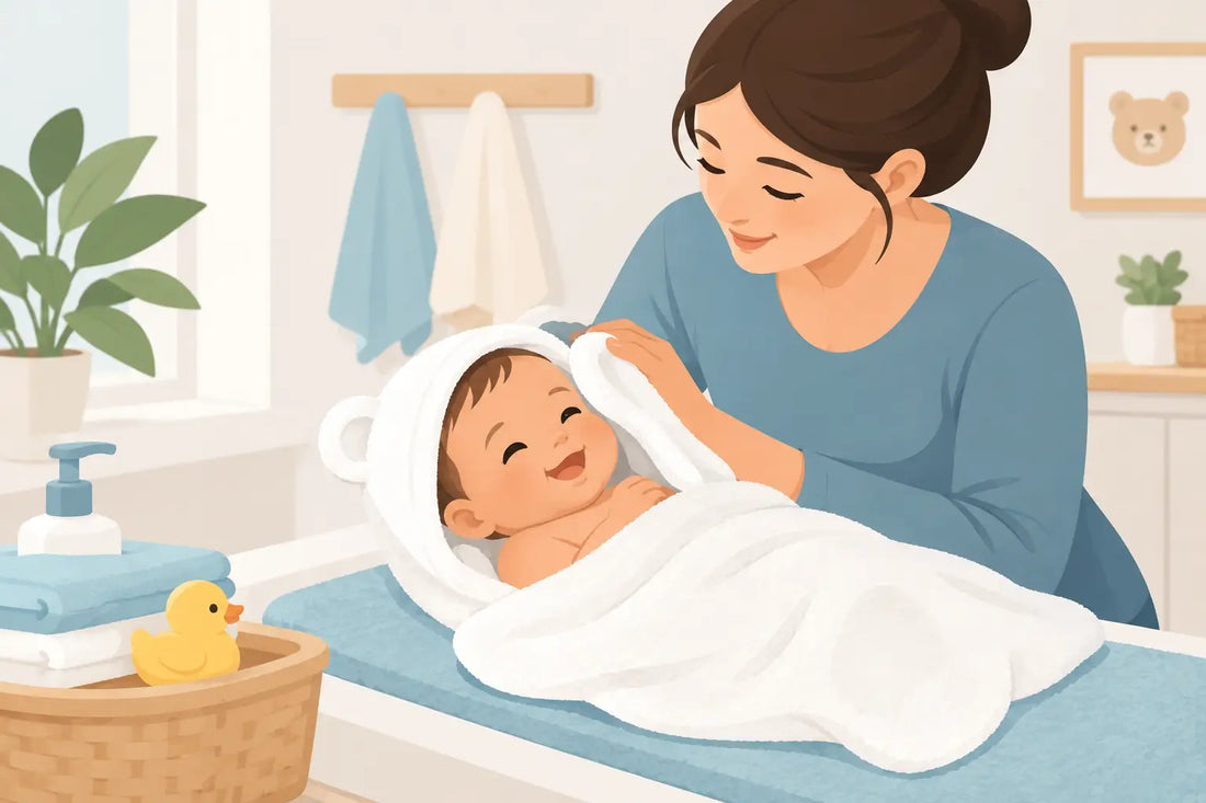 Infant Bath Drying Routine Guide for Cozy Babies