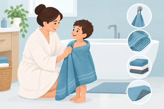 Top Solutions for Slippery Towels at Bath Time